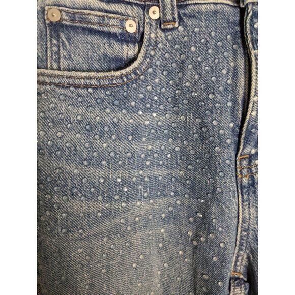 NWT Madewell The 90's Straight Leg High Rise Jean Size 23 Sequins Magic Pockets - Picture 3 of 12